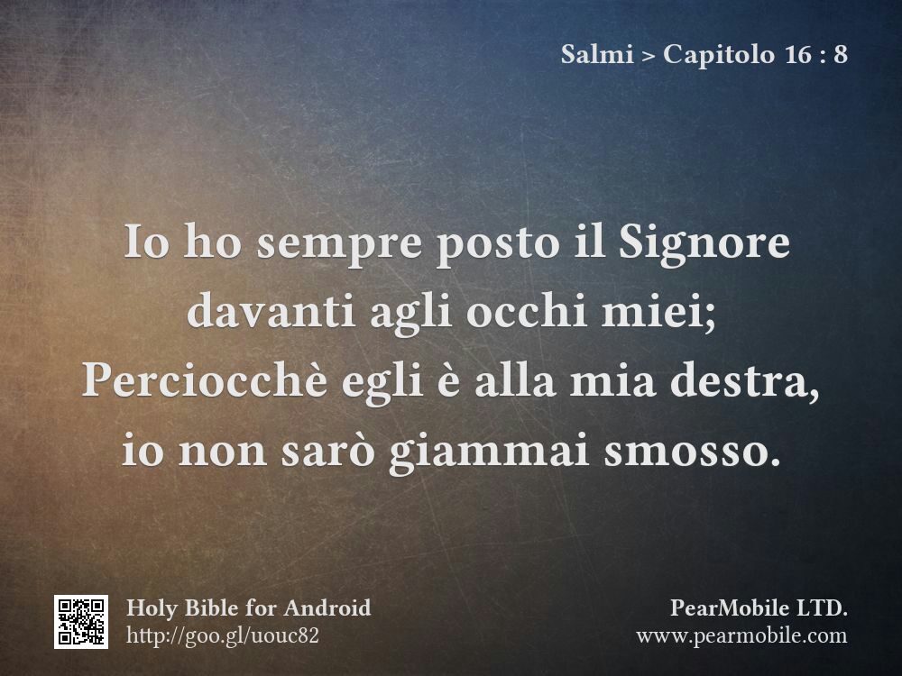 Salmi, Capitolo 16:8